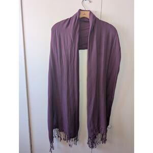 Pashmina Purple Scarf